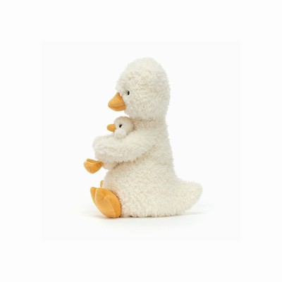 Jellycat Huddles Duck Farmyard UK | 79346UAGD
